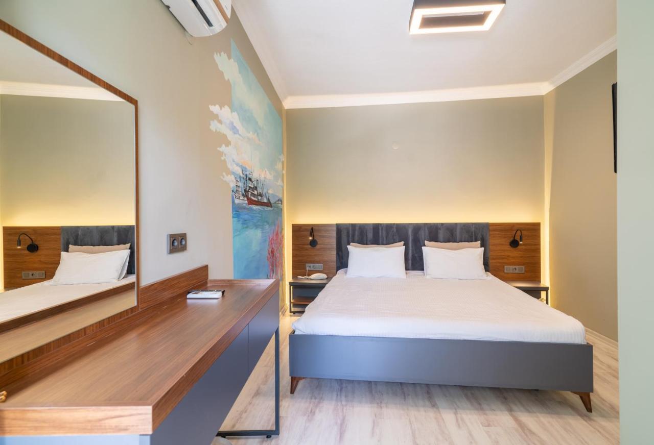 Kayalar Blue Beach Hotel Сазлы Экстерьер фото
